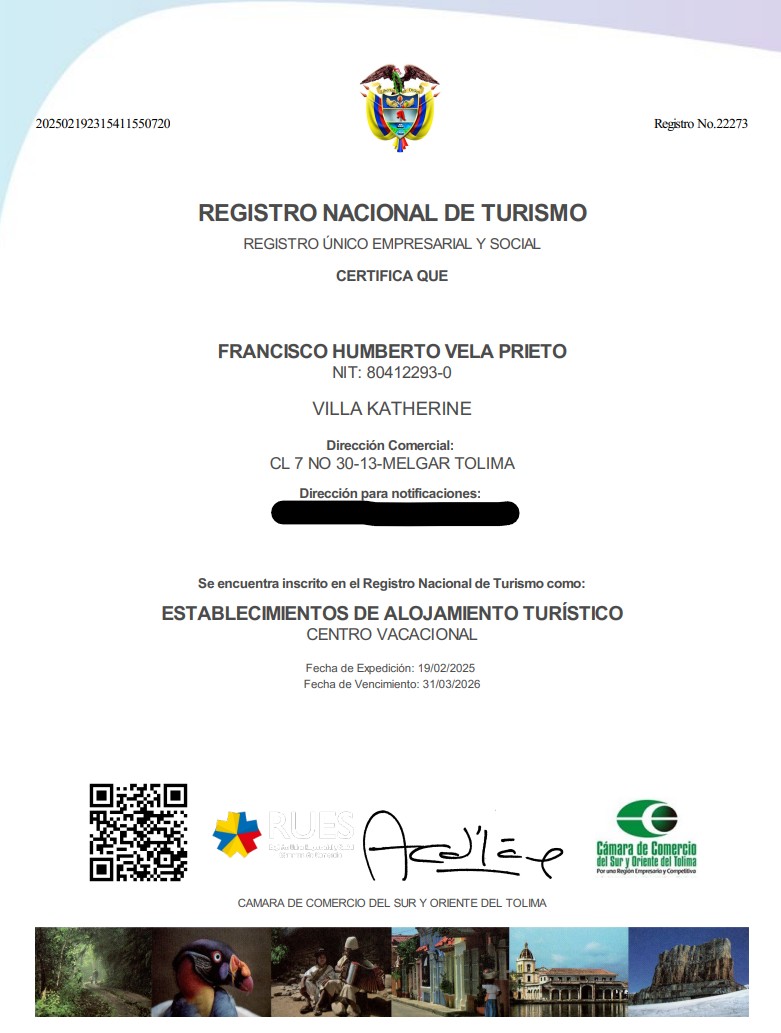 Registro Nacional del Turismo